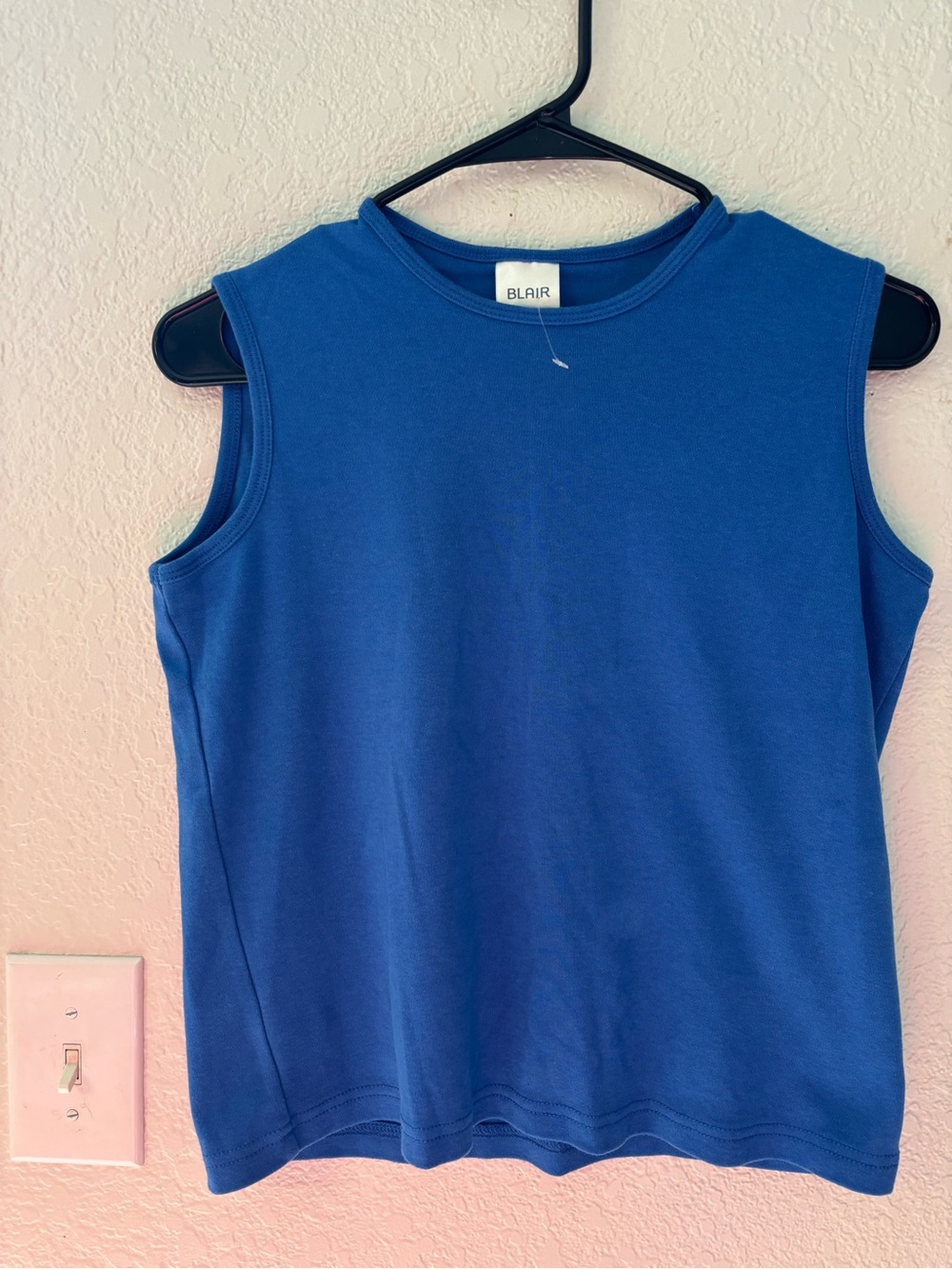 Blair Sleeveless Crewneck Tops- Blue, teal, and green 3 for $30